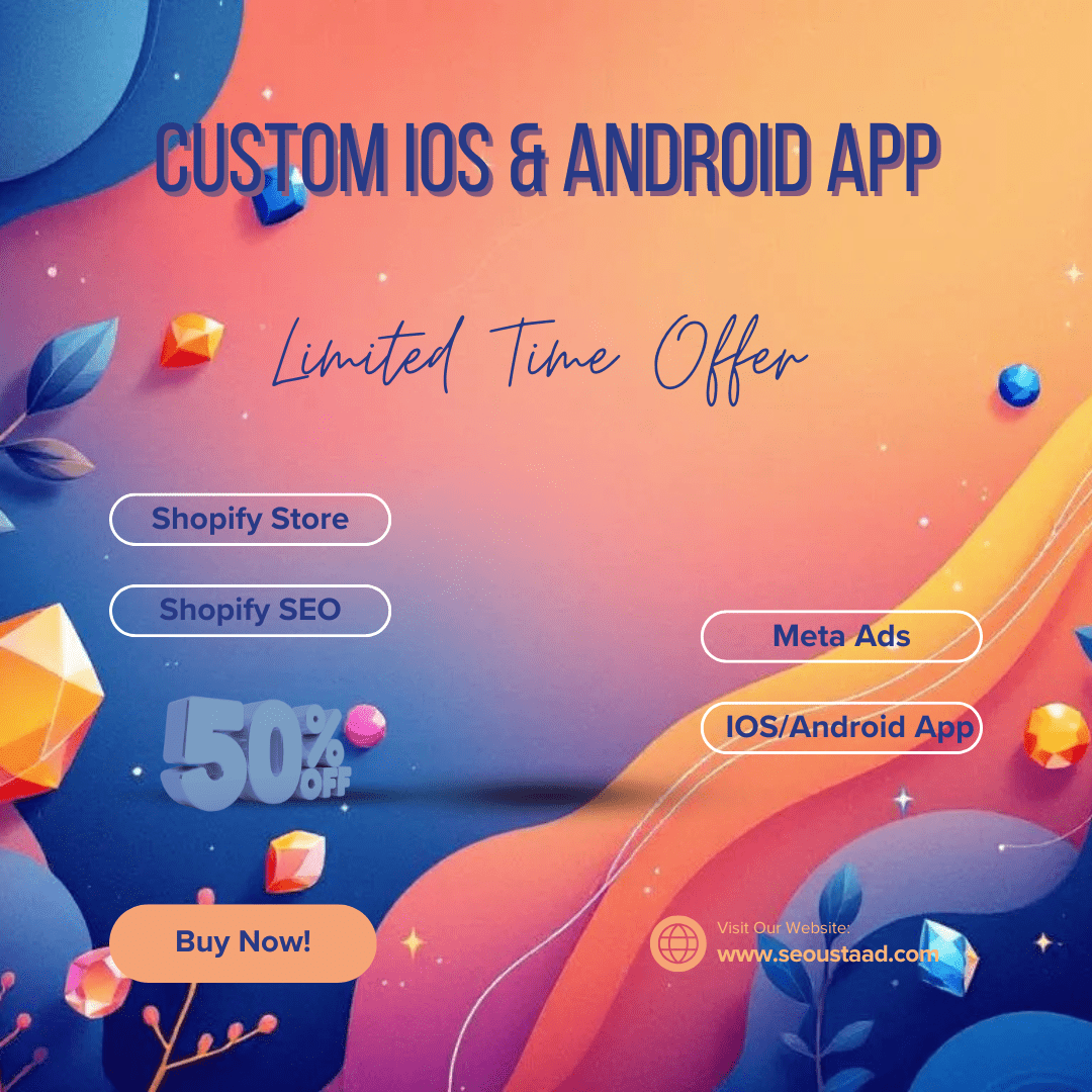 Flutter App Development Services: Custom iOS & Android Apps - SeoUstaad