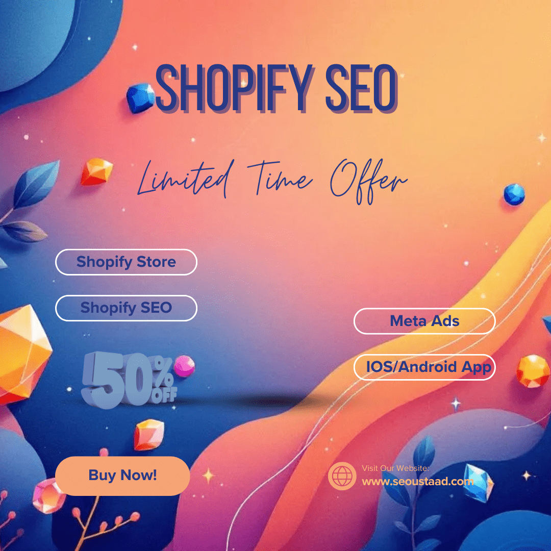 🔍 Pakistan - International Focused Shopify SEO | 12,000 PKR/month (3 - month min) - SeoUstaad