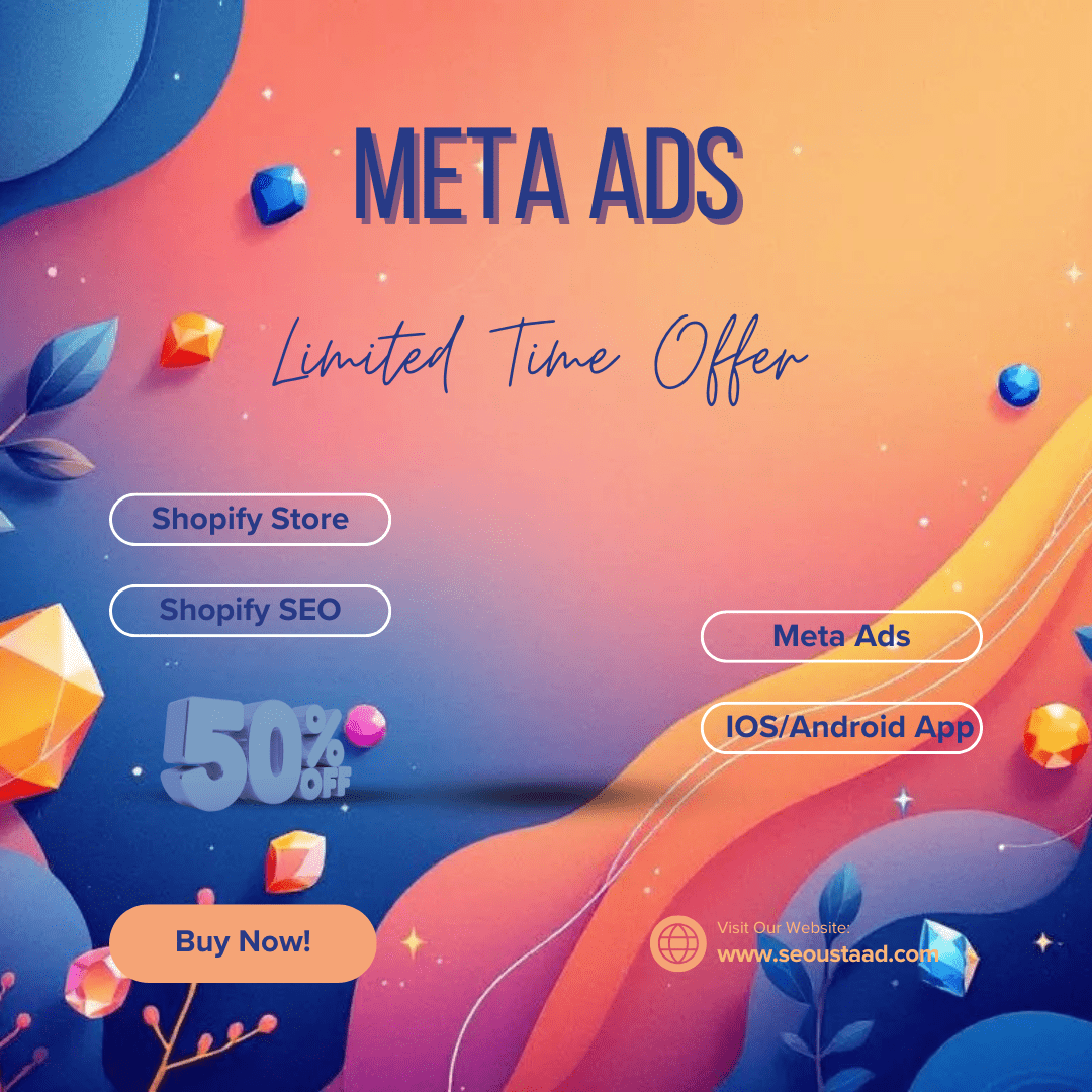 📱 Pakistan - International Targeted Meta Ads - 8,000 PKR setup + 15% ad spend management - SeoUstaad